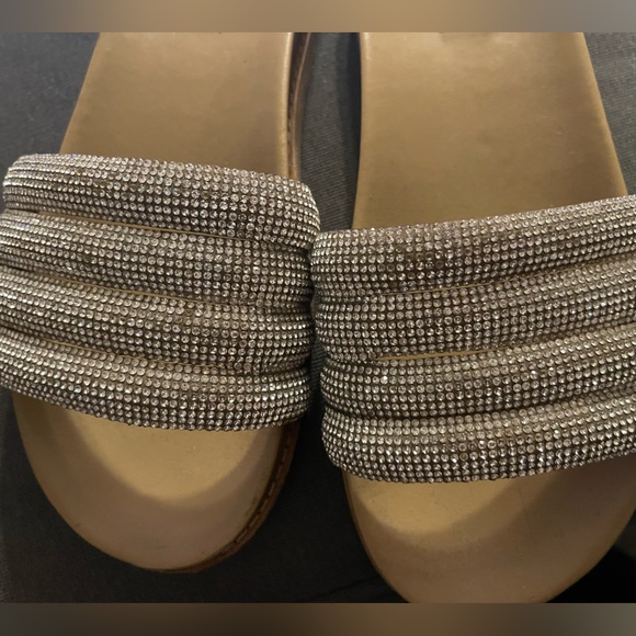 3 pairs of beautiful pre love shoes, 1 DKNY 1 Steve Madden, and 1 soda  - Picture 8 of 13